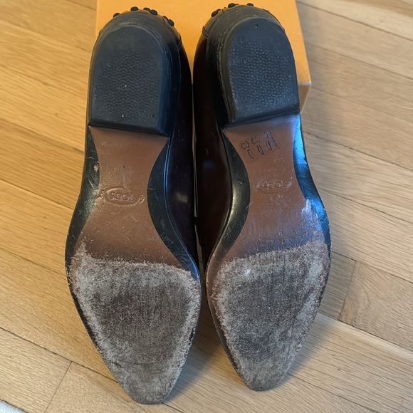 Tod’s Rio Loafers - chocolate brown - size 38.5 - Picture 4 of 8
